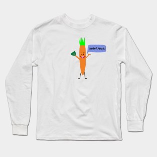 Carrot Hates Kale Long Sleeve T-Shirt